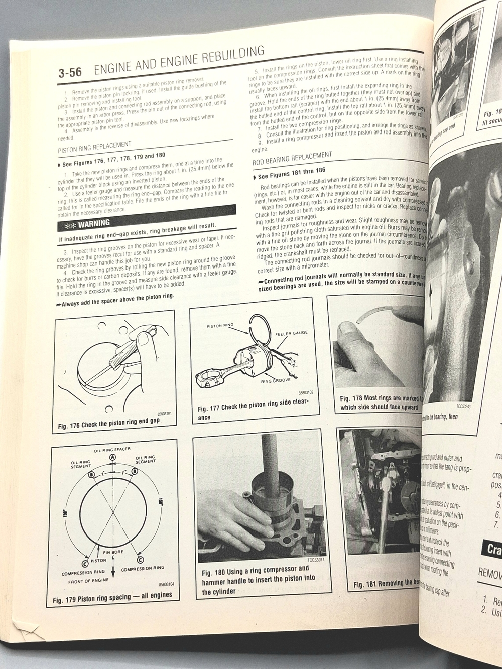 1979-88 Ford Mustang/Capri Repair Manual ChiltonCHILTON AUTOMOTIVE REPAIR MANUAL - Picture 8 of 11